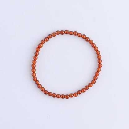 One Hessonite Garnet Bracelet