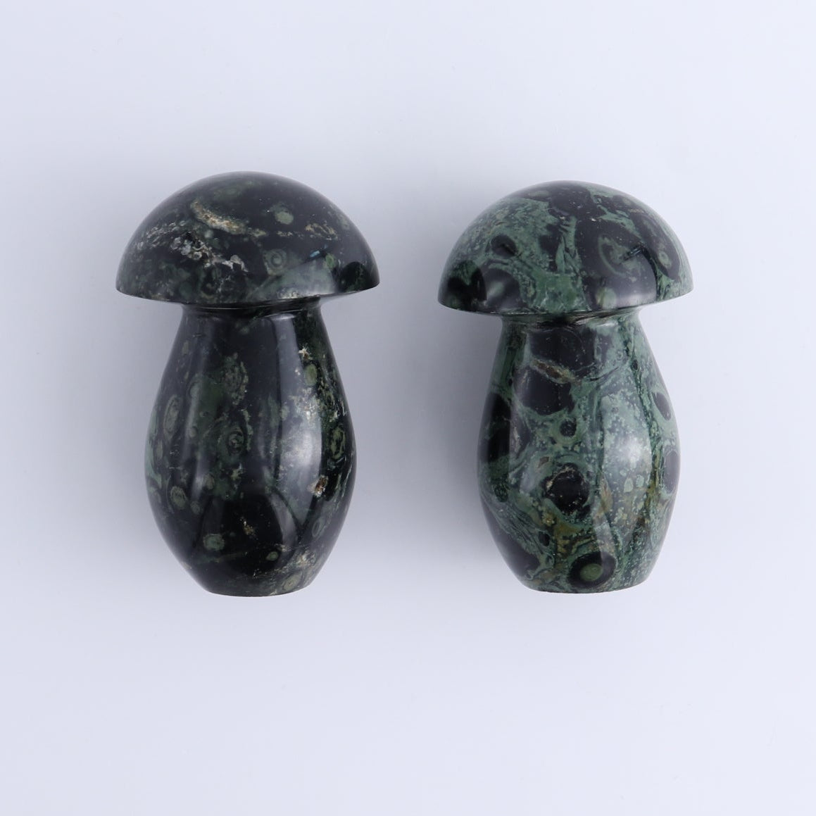 Kambaba Jasper Mushrooms Set of 7