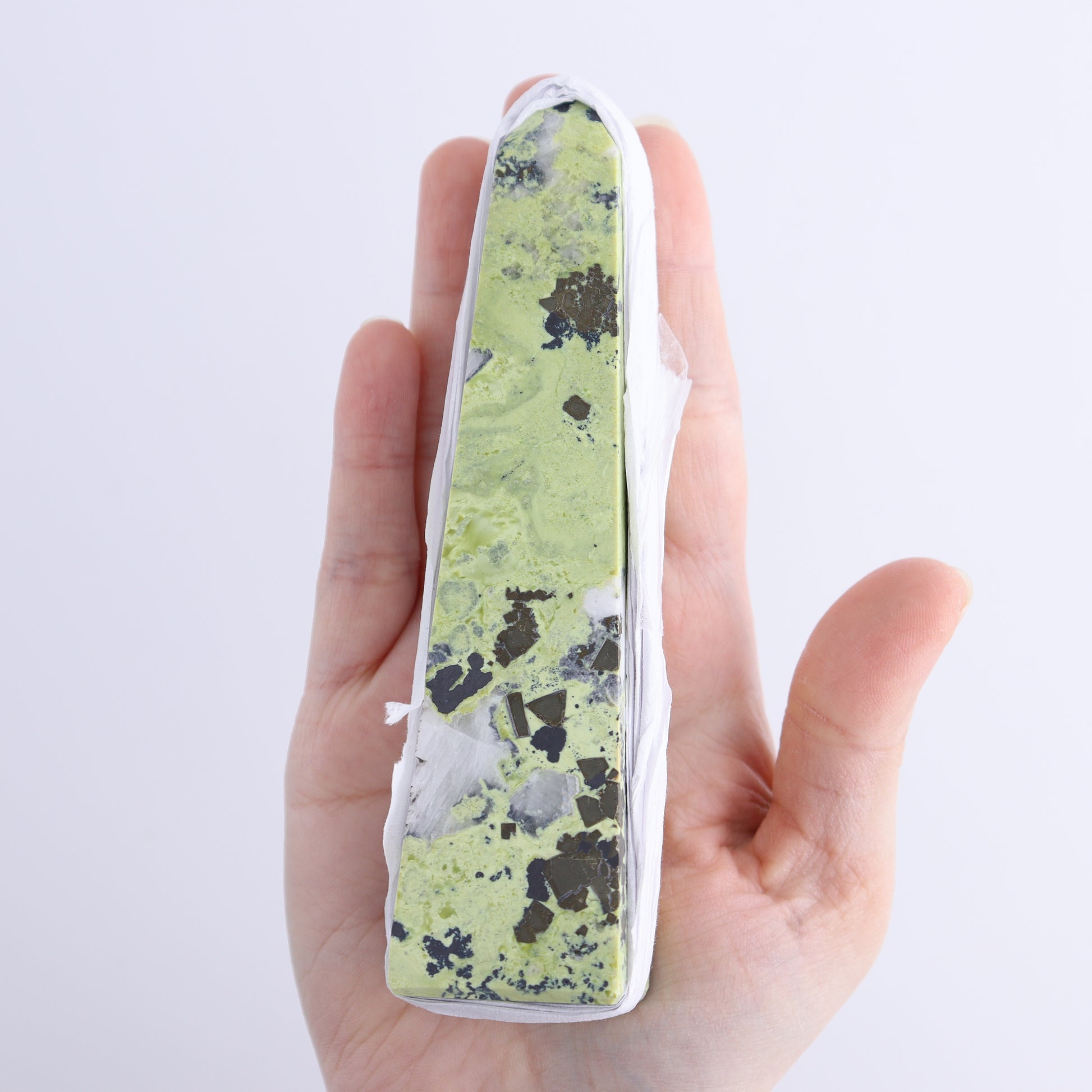 Serpentine Obelisk Set of 13 - Expert Wholesale and Supplier of Wholesale Crystals & Bulk Gemstones, ["Obelisk","Peru","serpentine"]