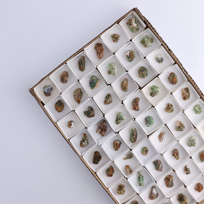 Chrome Chalcedony Flat of 55 - Expert Wholesale and Supplier of Wholesale Crystals & Bulk Gemstones, ["Chalcedony","Chrome Chalcedony"]