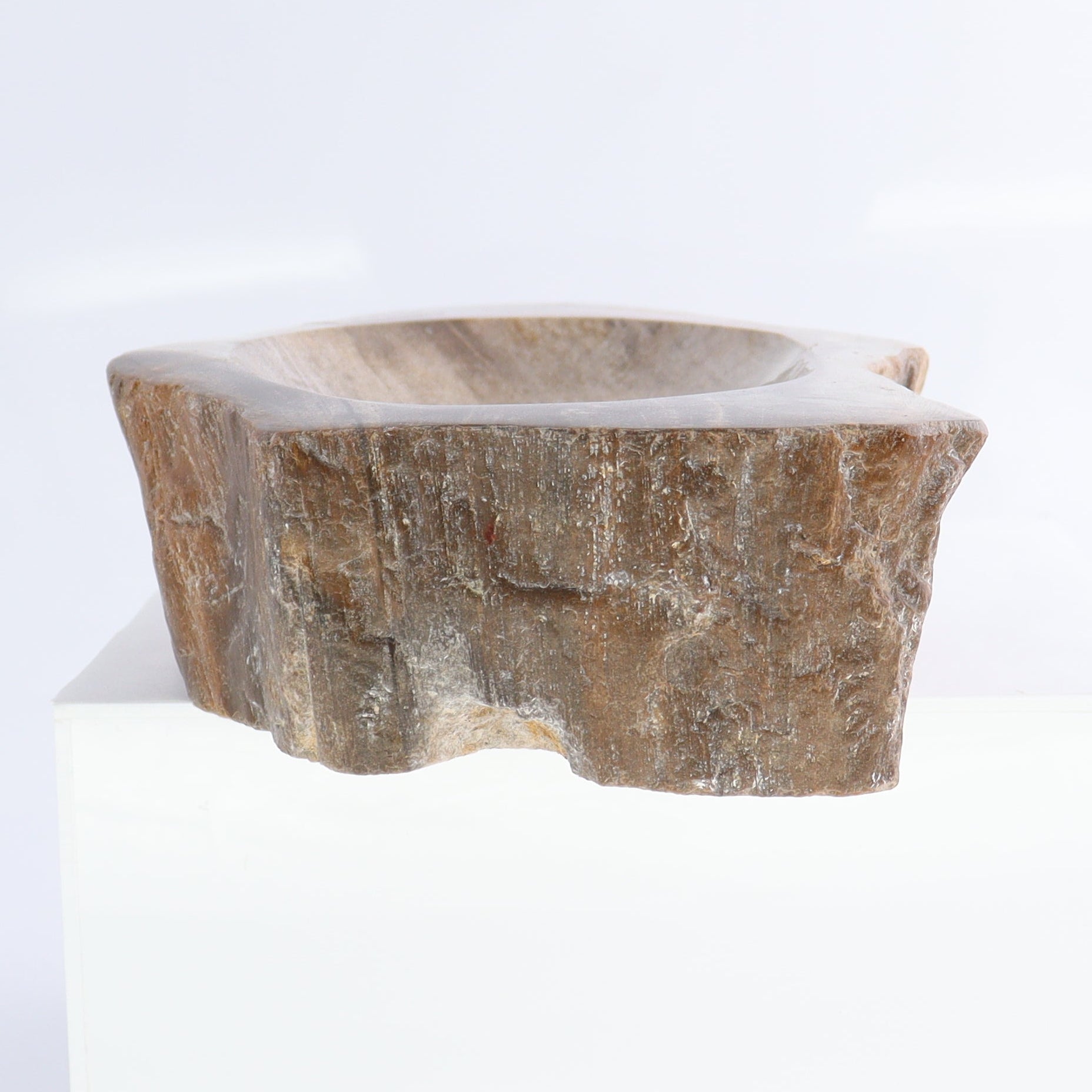 Petrified Wood Bowls Set of 2 - Expert Wholesale and Supplier of Wholesale Crystals & Bulk Gemstones, ["Bowls","Indonesia","Petrified Wood"]