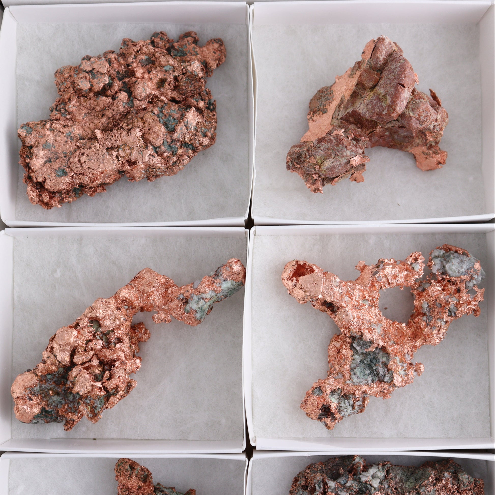 Native Copper Flat of 6 - Expert Wholesale and Supplier of Wholesale Crystals & Bulk Gemstones, ["copper","Freeforms","Native Copper","United States"]