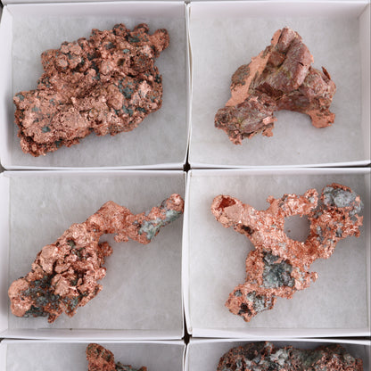 Native Copper Flat of 6 - Expert Wholesale and Supplier of Wholesale Crystals & Bulk Gemstones, ["copper","Freeforms","Native Copper","United States"]