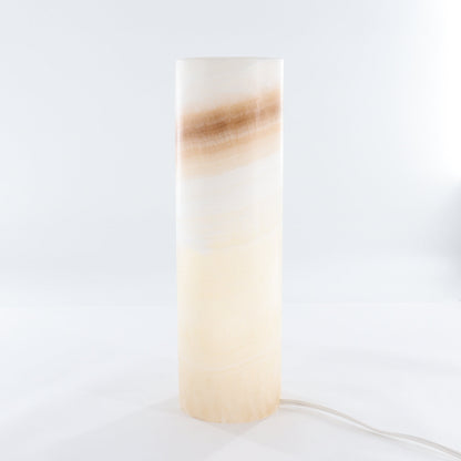 One White & Honey Onyx Lamp Blind - Expert Wholesale and Supplier of Wholesale Crystals & Bulk Gemstones, ["Lamps","Mexico","onyx"]