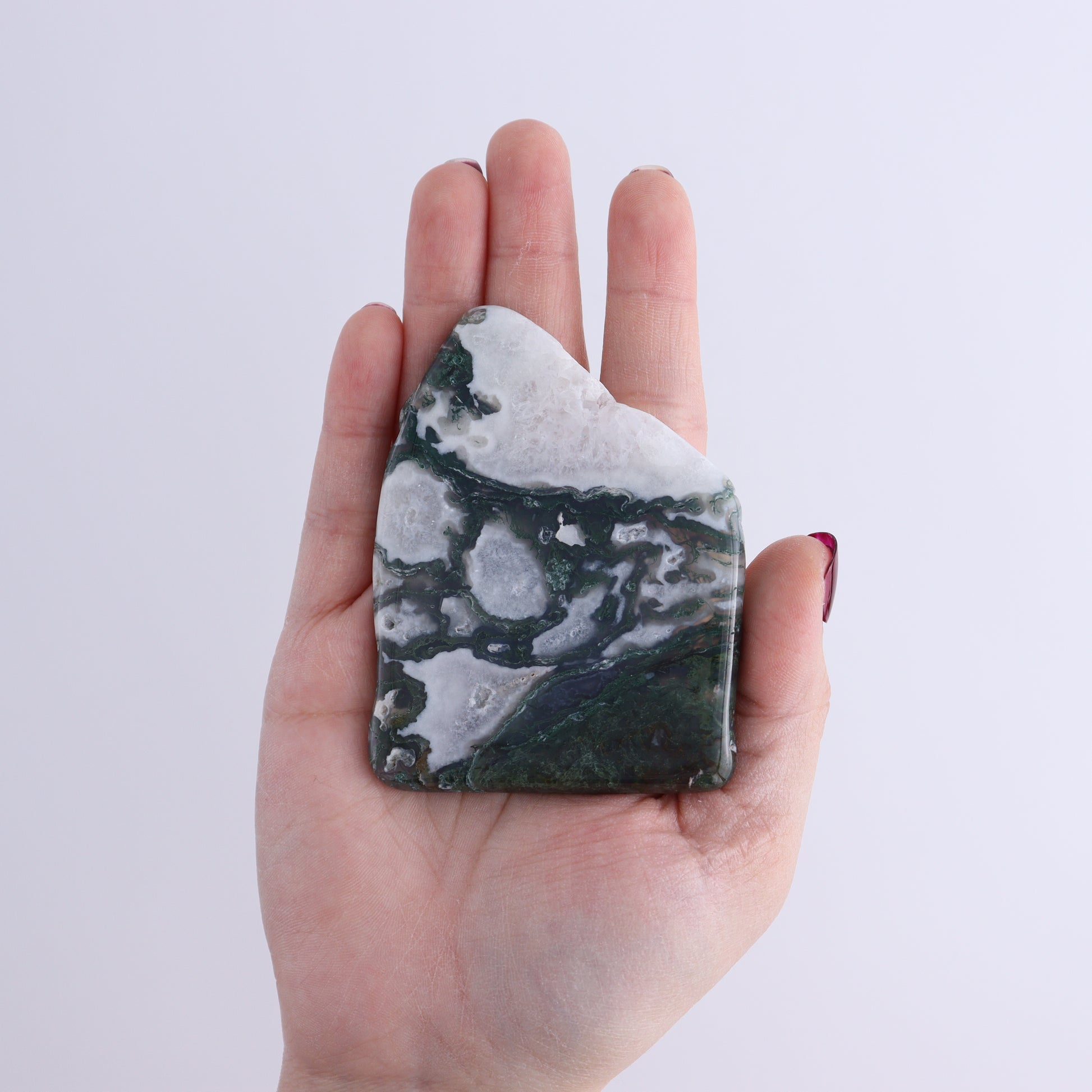 Moss Agate Slices & Slabs Set of 3 - Expert Wholesale and Supplier of Wholesale Crystals & Bulk Gemstones, ["Agate","Moss Agate","Slices and Slabs"]