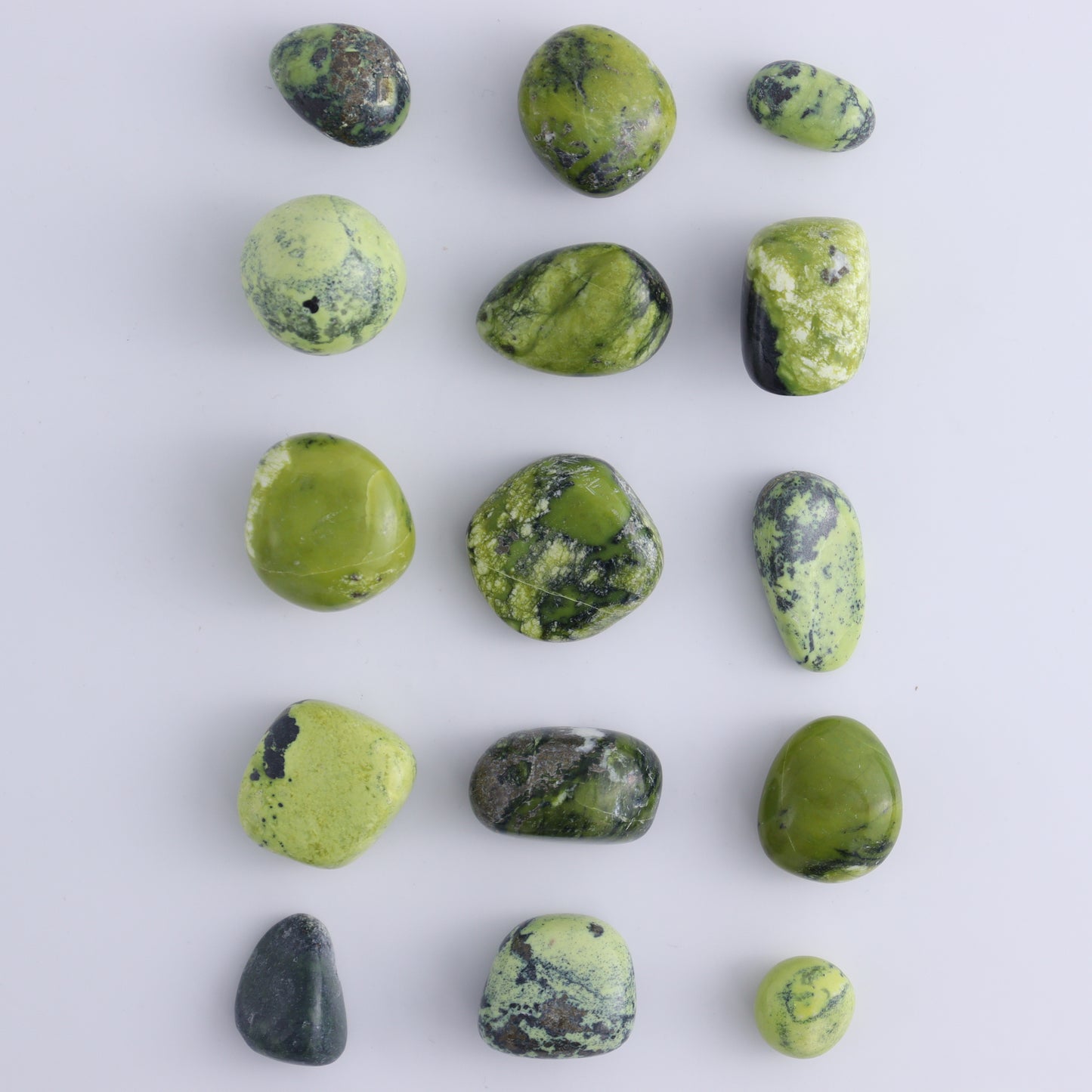 Serpentine Tumbles 500g Set - Expert Wholesale and Supplier of Wholesale Crystals & Bulk Gemstones, ["serpentine","tumbles"]