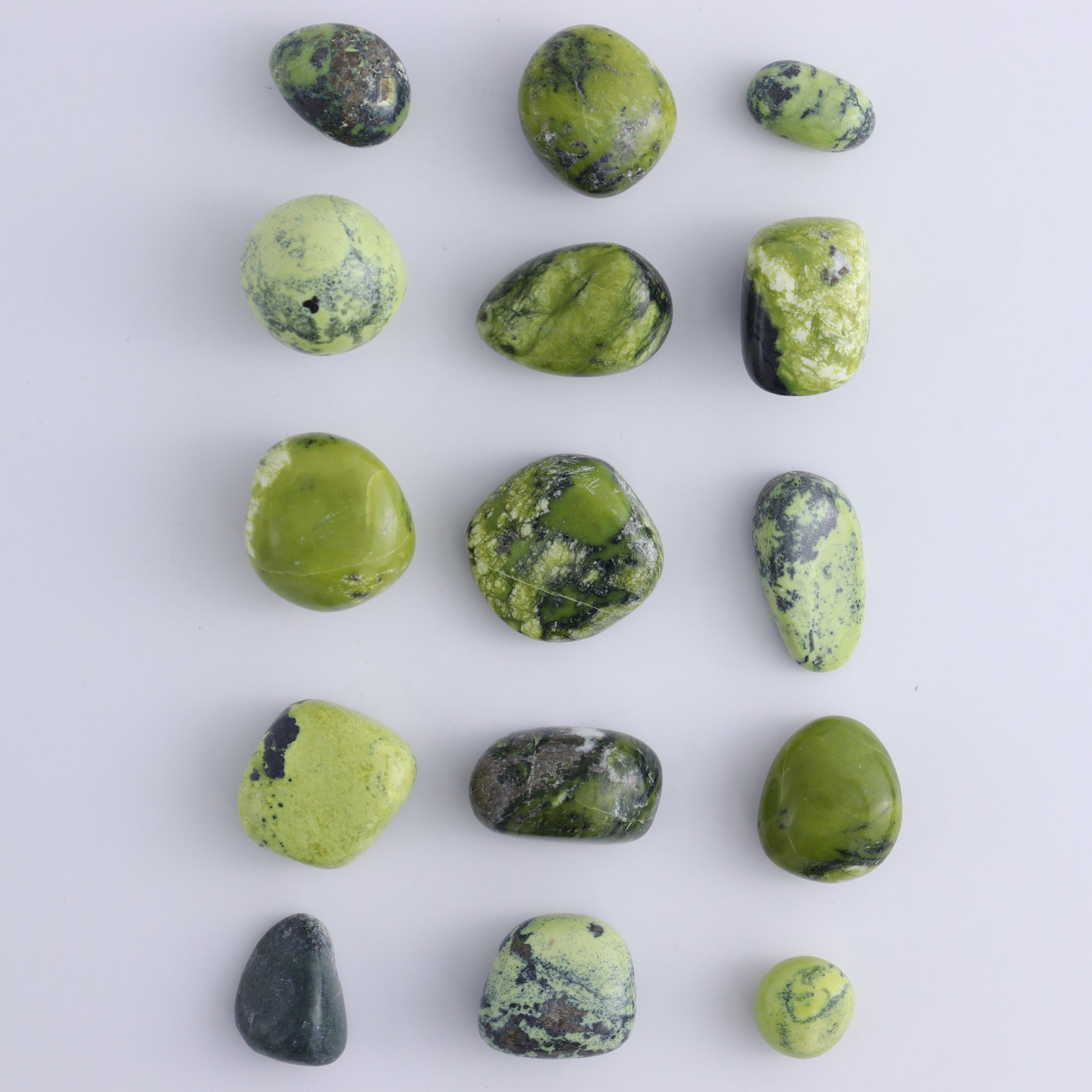 Serpentine Tumbles 500g Set - Expert Wholesale and Supplier of Wholesale Crystals & Bulk Gemstones, ["serpentine","tumbles"]