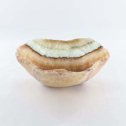 Mexican Onyx/Calcite Bowl 12"