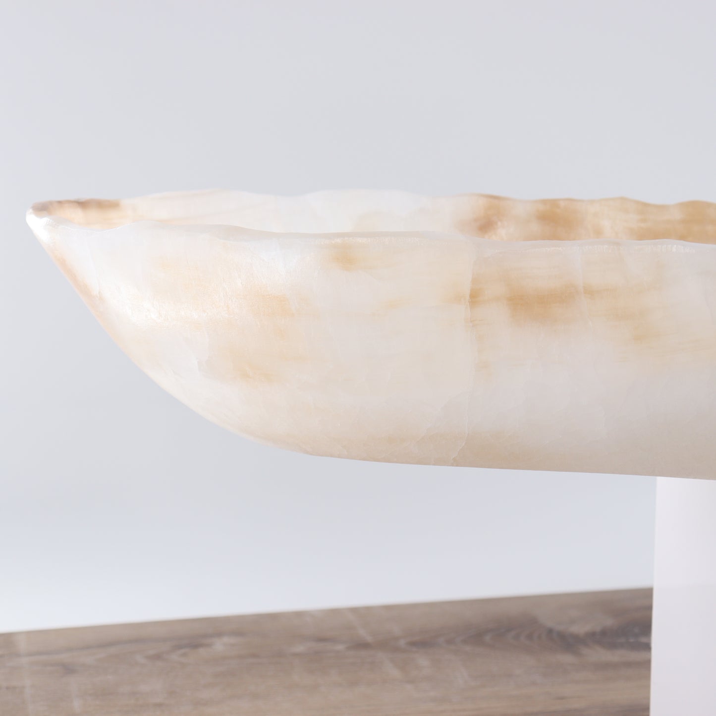 Mexican Onyx/Calcite Canoe Bowl - Expert Wholesale and Supplier of Wholesale Crystals & Bulk Gemstones, ["Bowls","Calcite","canoe","Mexico","onyx"]