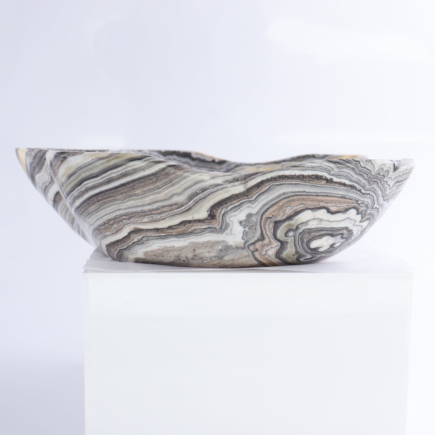 Mexican Onyx/Calcite Bowl - Expert Wholesale and Supplier of Wholesale Crystals & Bulk Gemstones, ["Bowls","Calcite","Mexico","onyx"]