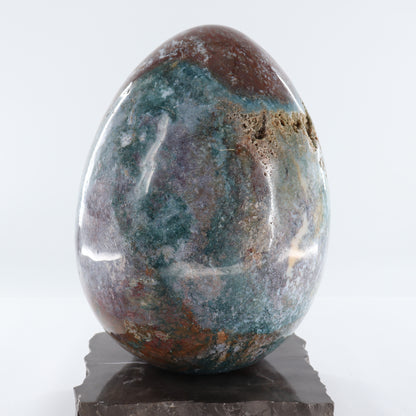 Large Ocean Jasper Egg (Stand NOT included)