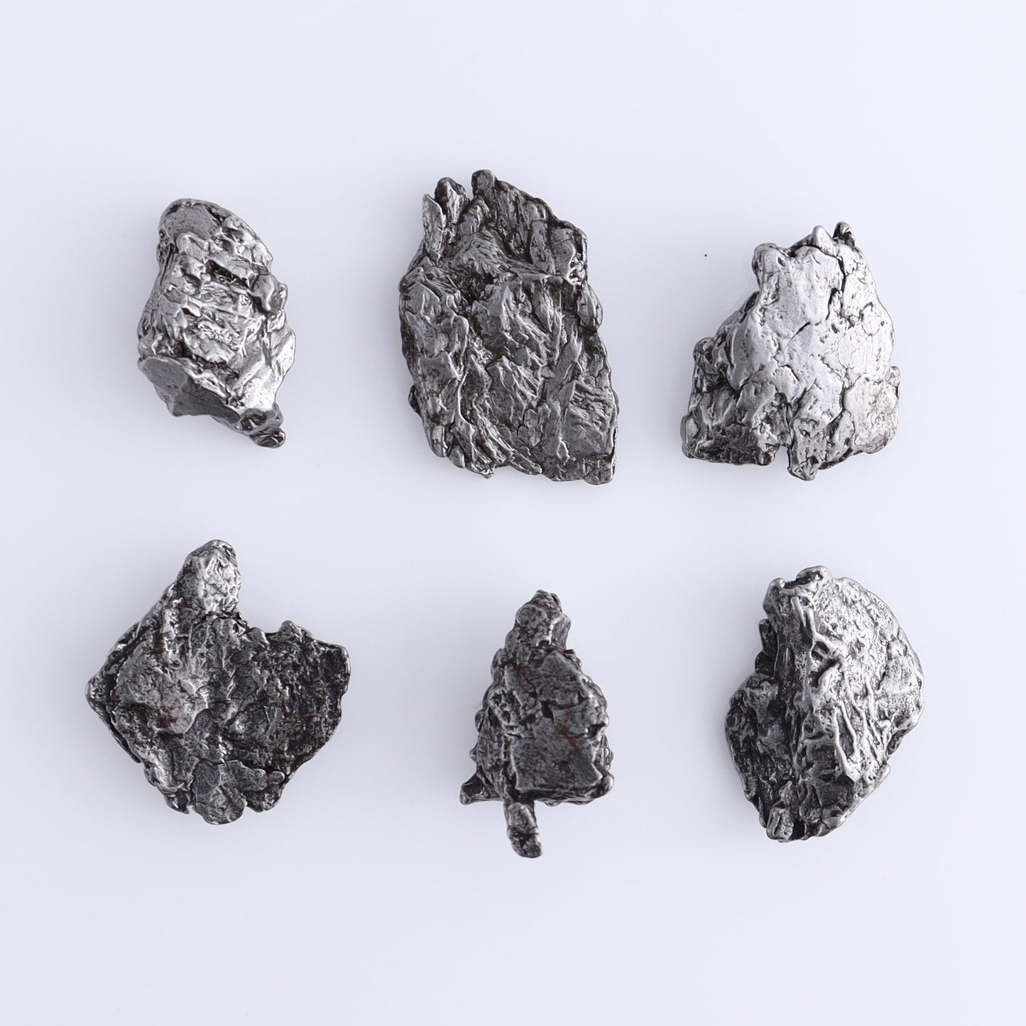 Campos del Cielo Meteorites Set of 6 - Expert Wholesale and Supplier of Wholesale Crystals & Bulk Gemstones, ["Campos del Cielo Meteorites","Meteorite","Rough","Roughs"]