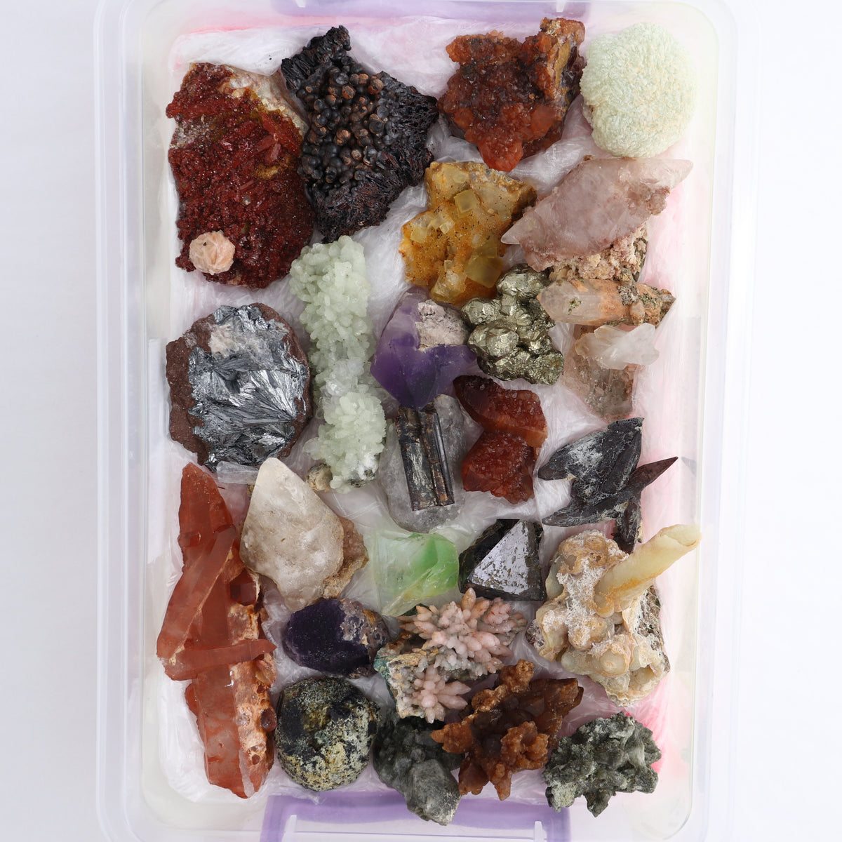 Mixed Minerals Flat from Morocco