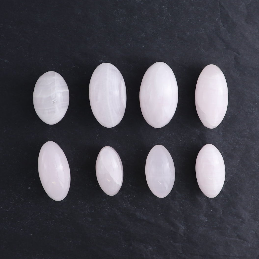 Mangano Calcite Lingams 500 grams Set