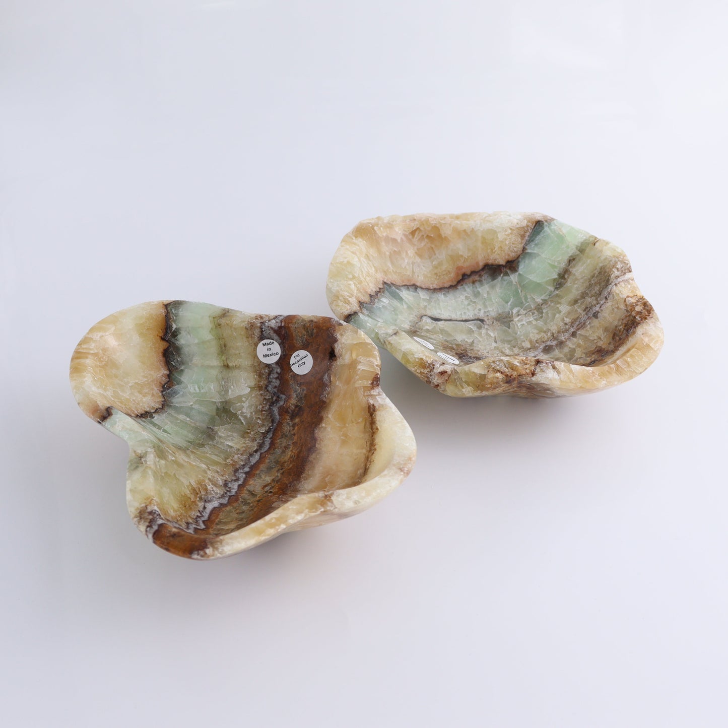 Onyx Bowl Set of 2 - Expert Wholesale and Supplier of Wholesale Crystals & Bulk Gemstones, ["Bowls","Mexico","onyx"]