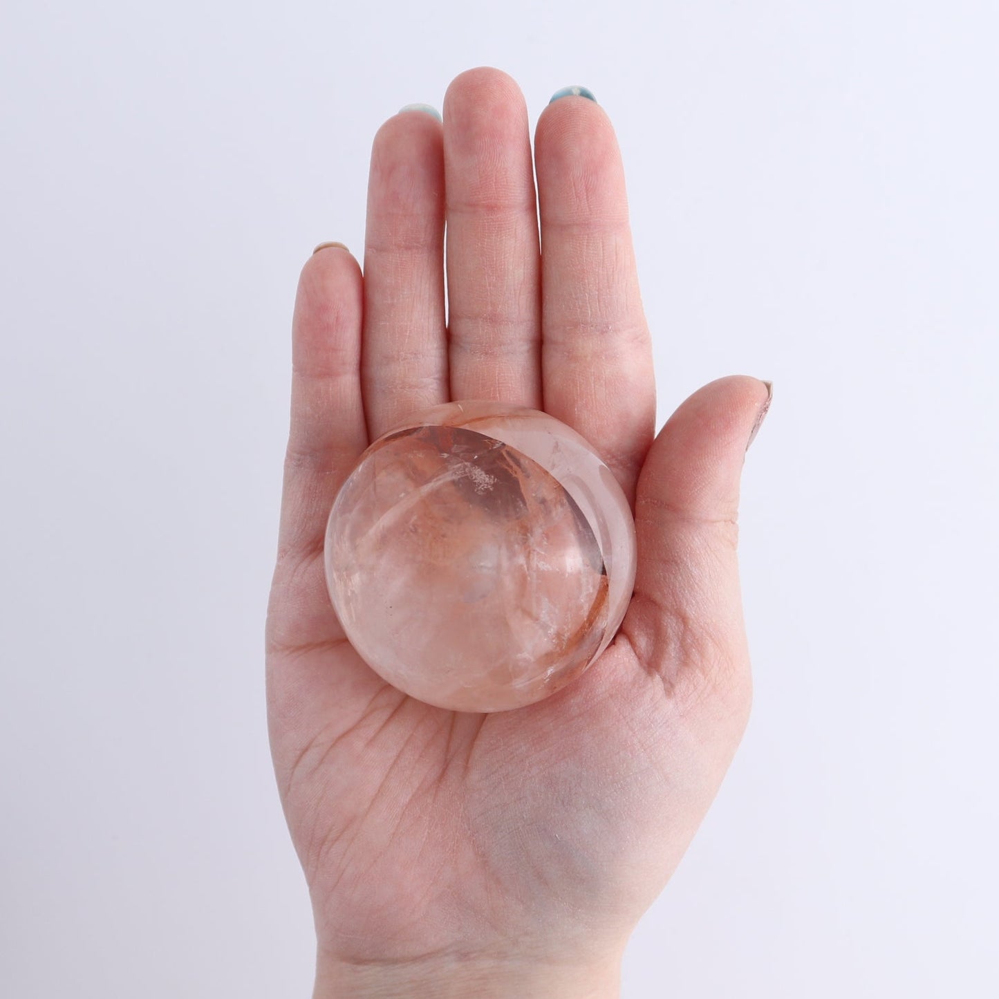 Fire Quartz Spheres Set of 5