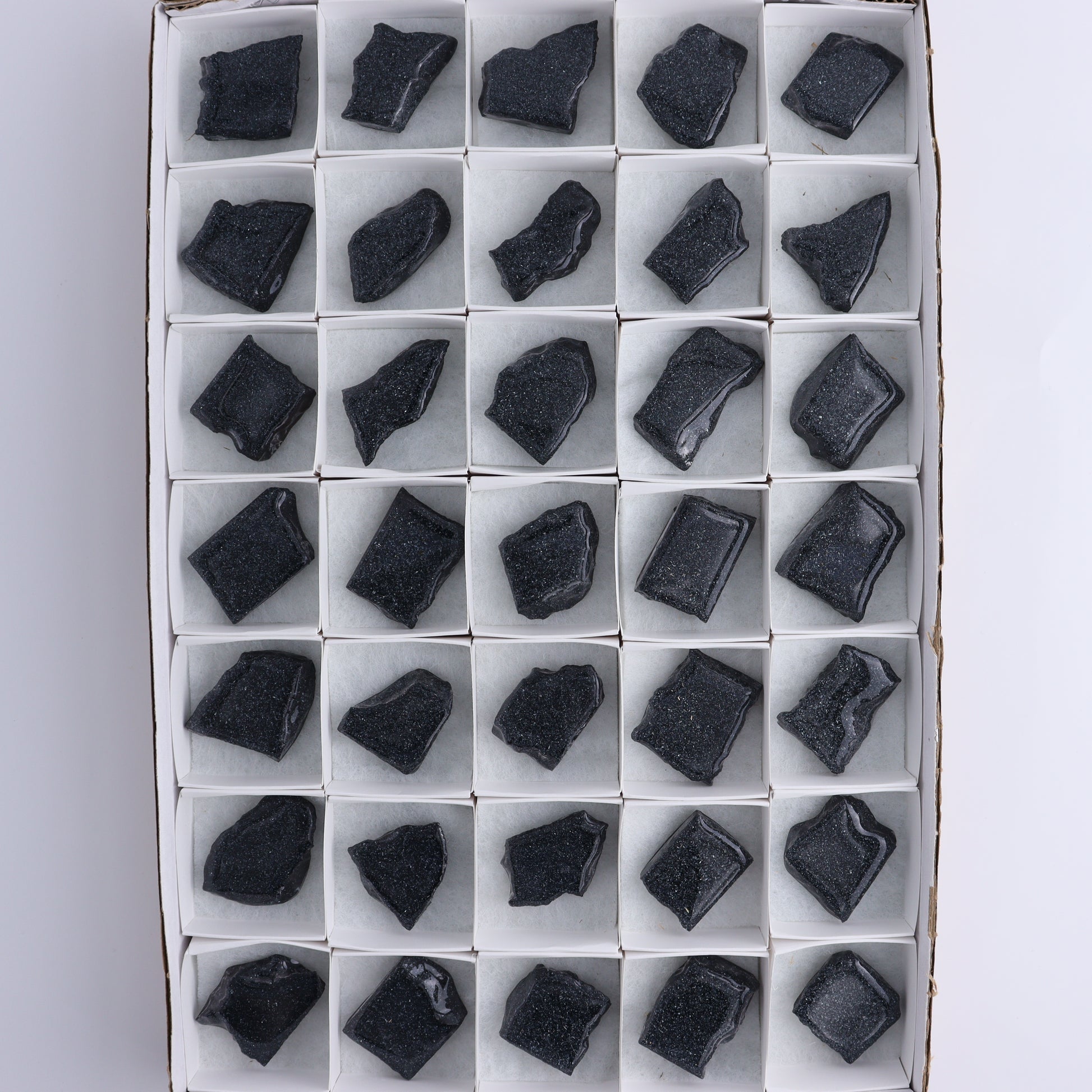 Specularite Flat of 35 - Expert Wholesale and Supplier of Wholesale Crystals & Bulk Gemstones, ["flat","Flats","Specularite","United States"]