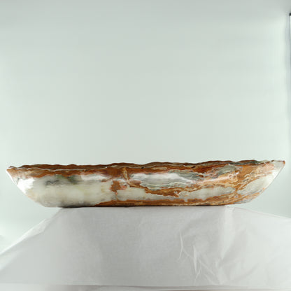 Onyx Canoe Bowl - Expert Wholesale and Supplier of Wholesale Crystals & Bulk Gemstones, ["Bowls","canoe","Mexico","onyx"]