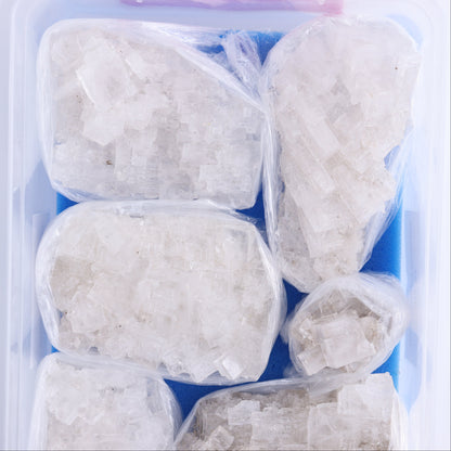 Halite Flat from Morocco - Expert Wholesale and Supplier of Wholesale Crystals & Bulk Gemstones, ["Clusters","Flats","Halite","Morocco"]