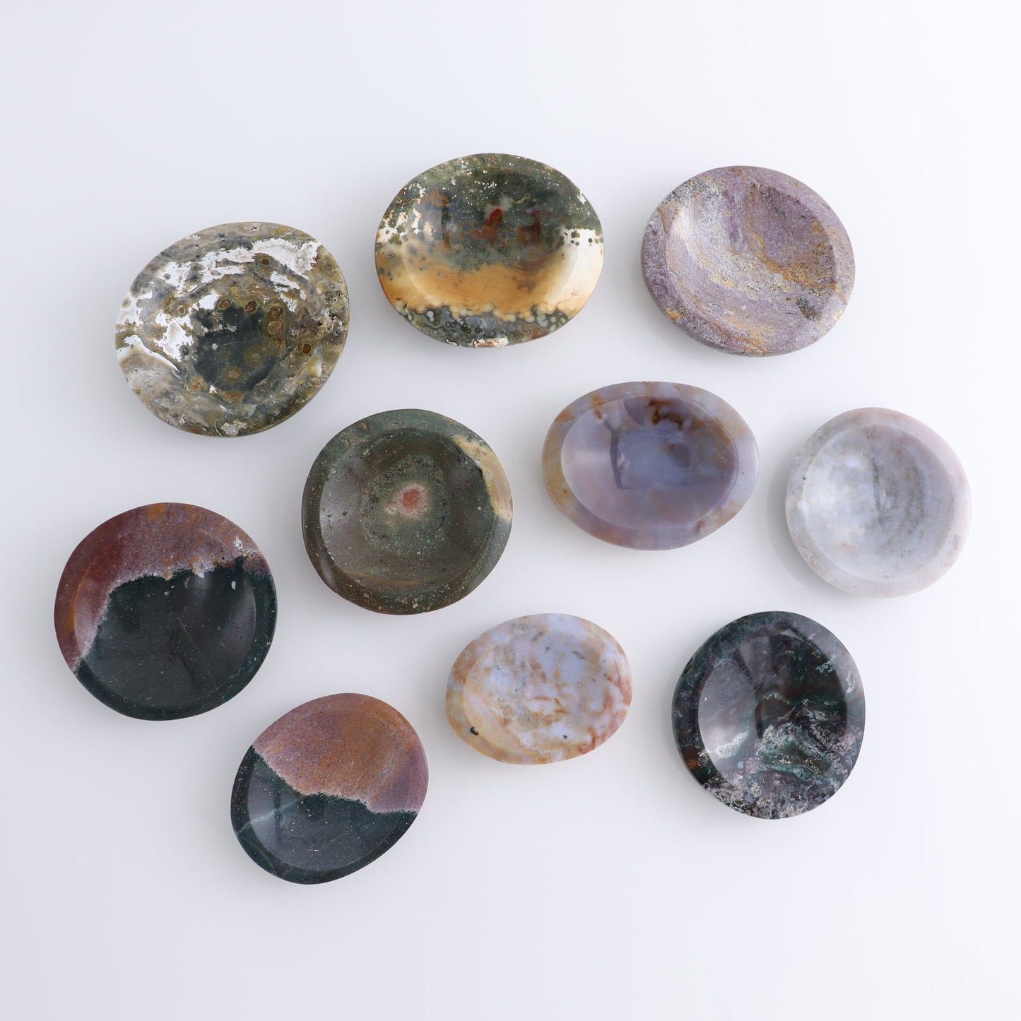 Ocean Jasper Bowls Set of 10