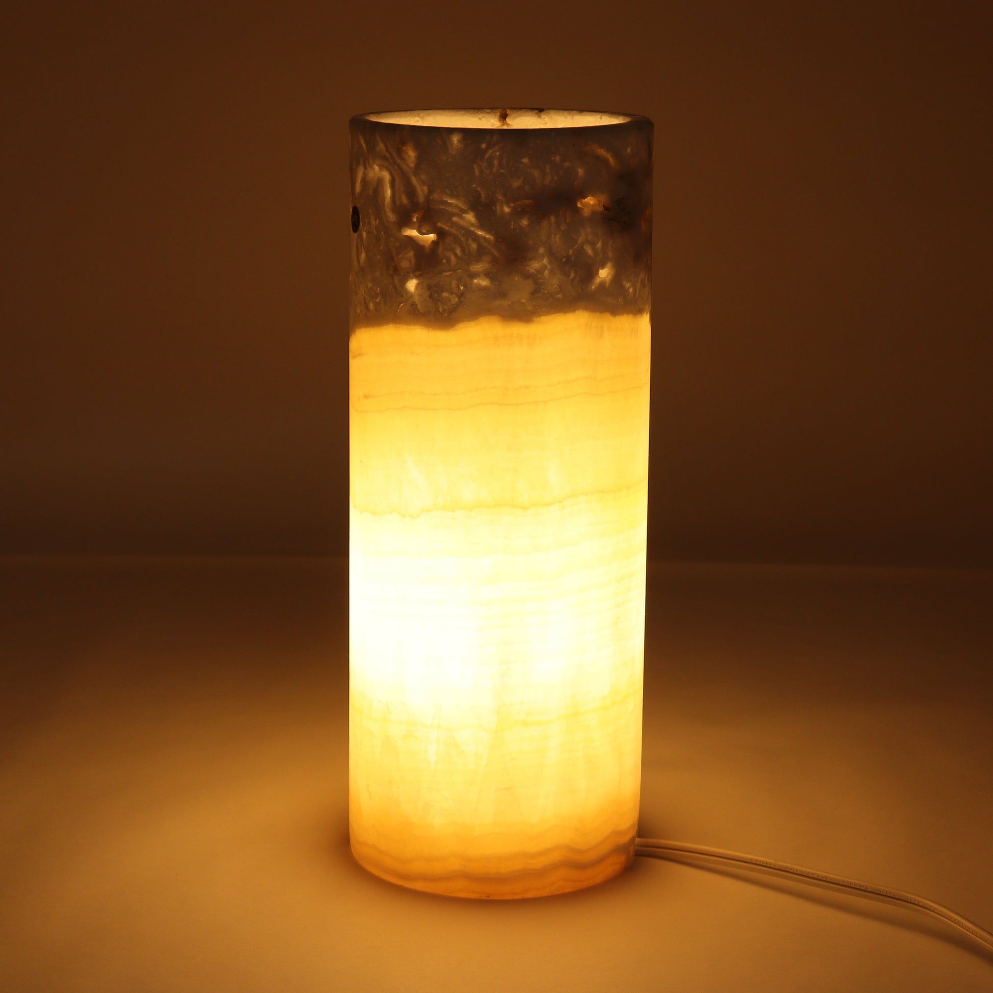 One Yellow Onyx Lamp Blind - Expert Wholesale and Supplier of Wholesale Crystals & Bulk Gemstones, ["Lamps","Mexico","onyx"]