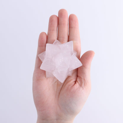 Mixed Stones Stars Cut Base Set of 18 - Expert Wholesale and Supplier of Wholesale Crystals & Bulk Gemstones, ["Cut Base","jasper","Quartz","Rose Quartz","stars"]