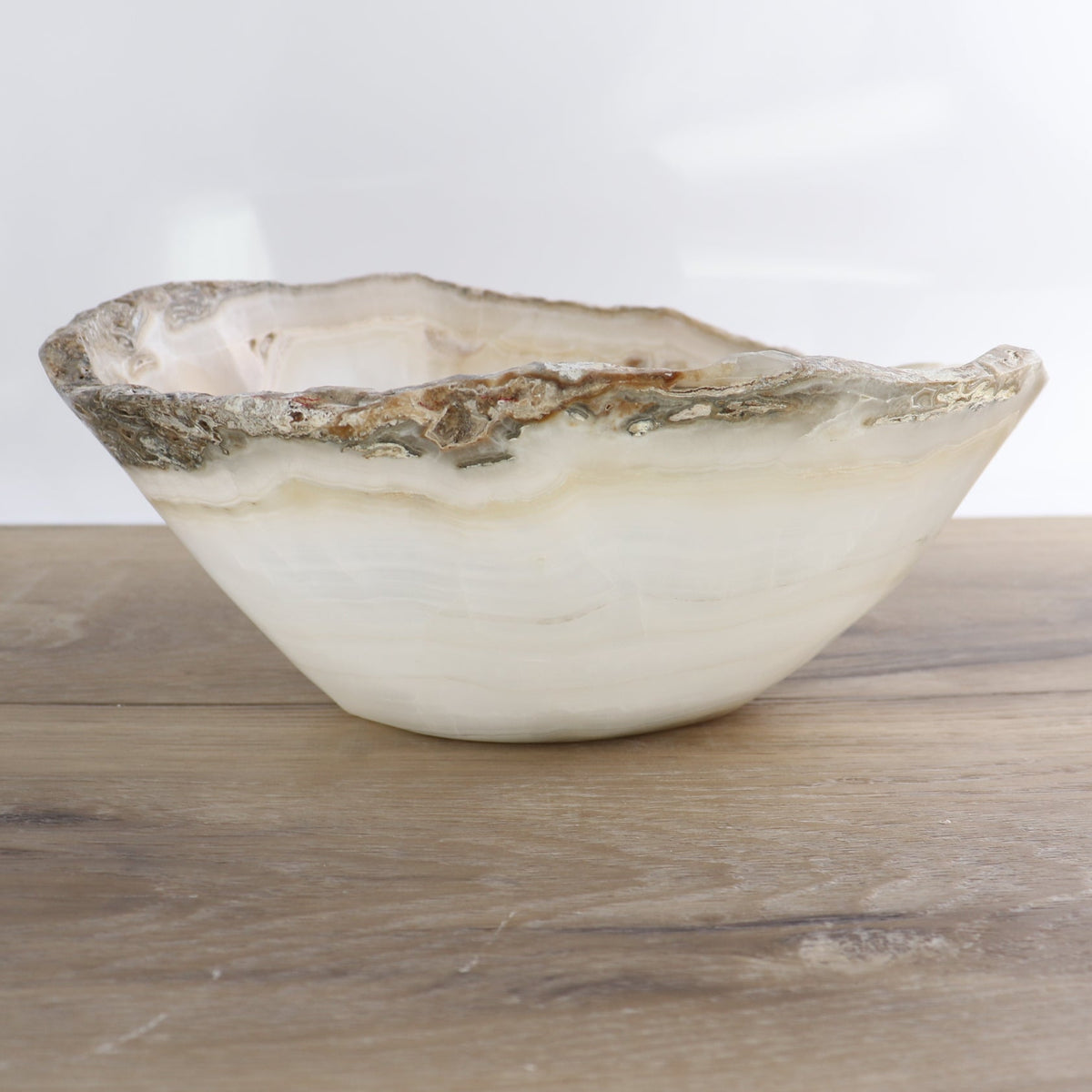 Mexican Onyx/Calcite Bowl 10"