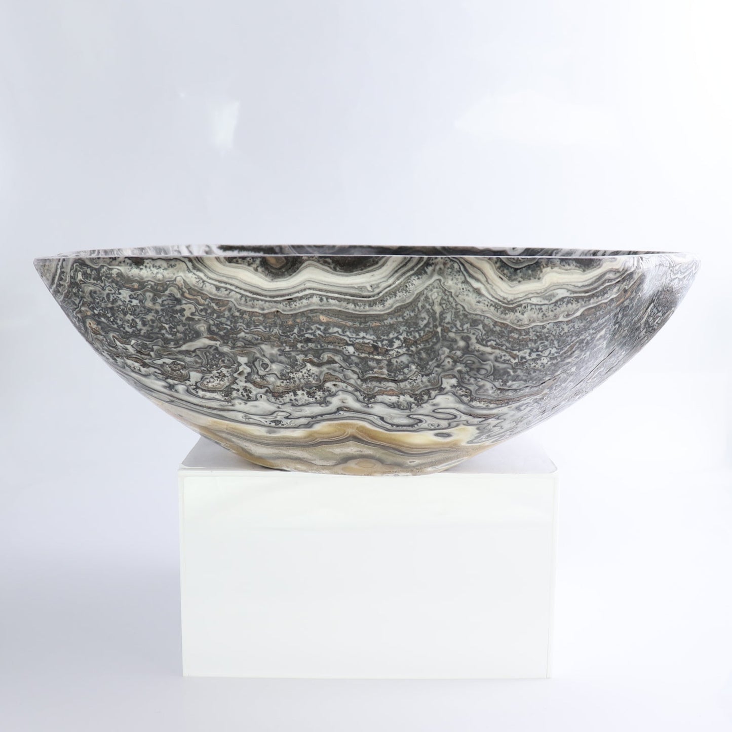 Mexican Onyx/Calcite Bowl