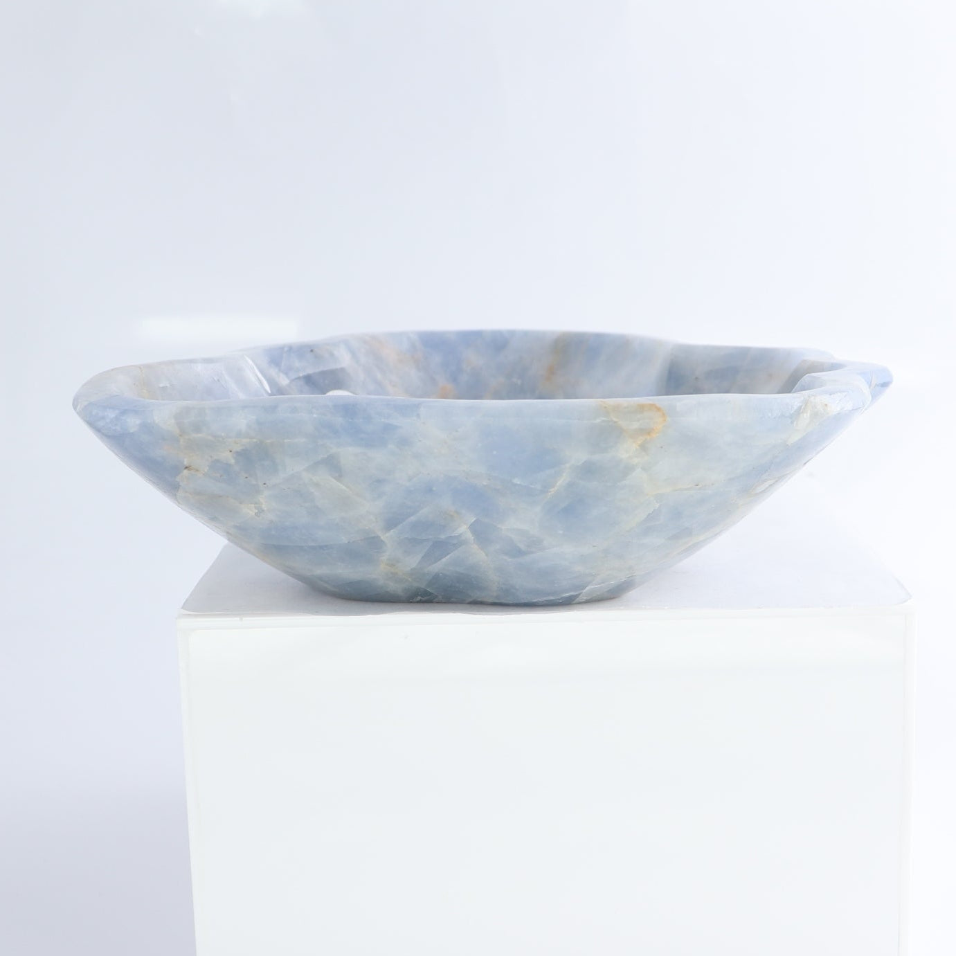 Blue Calcite Bowl