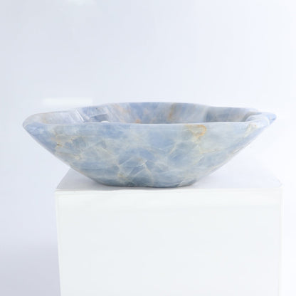 Blue Calcite Bowl