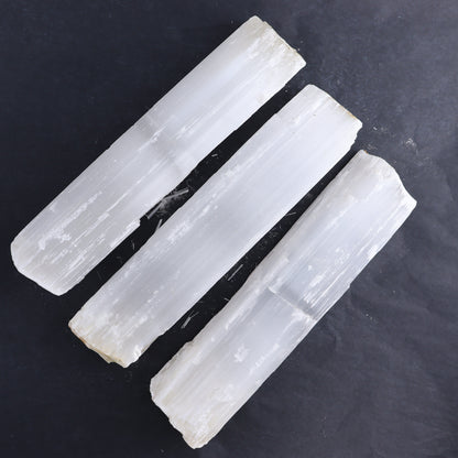 Selenite Logs Set of 3 - Expert Wholesale and Supplier of Wholesale Crystals & Bulk Gemstones, ["logs","selenite"]