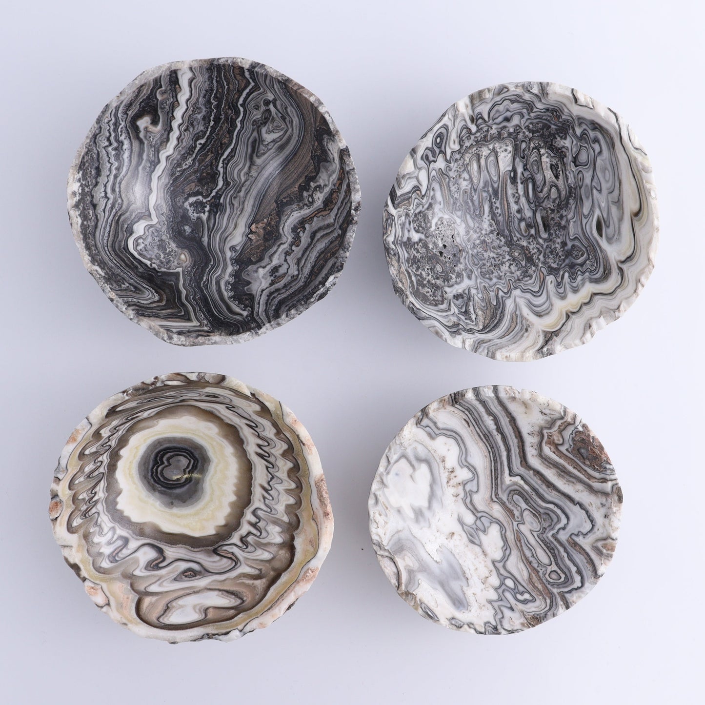 One Bowl (12 cm) Mexican Onyx/Calcite Zebra Rough - Expert Wholesale and Supplier of Wholesale Crystals & Bulk Gemstones, ["bowl","Calcite","Catalog Onyx","Decorative Dish","Mexico","onyx"]