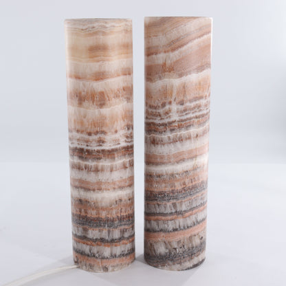 Onyx Lamps Set of 2 - Expert Wholesale and Supplier of Wholesale Crystals & Bulk Gemstones, ["Lamps","Mexico","onyx"]