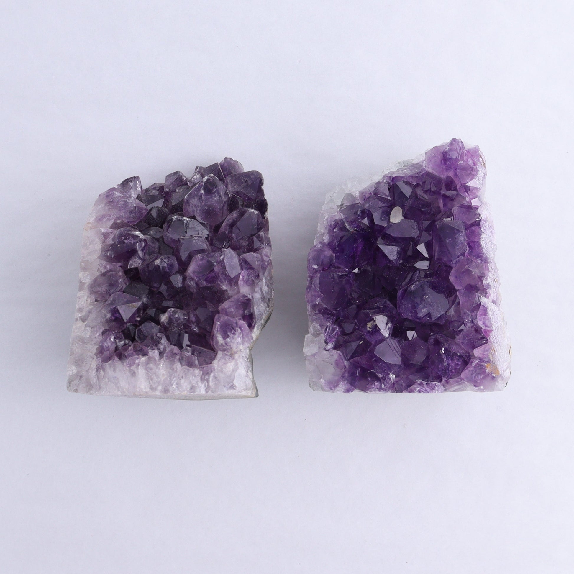 Uruguay Amethyst Cut Base Set of 8 - Expert Wholesale and Supplier of Wholesale Crystals & Bulk Gemstones, ["Amethyst","Cut Base","Uruguay"]
