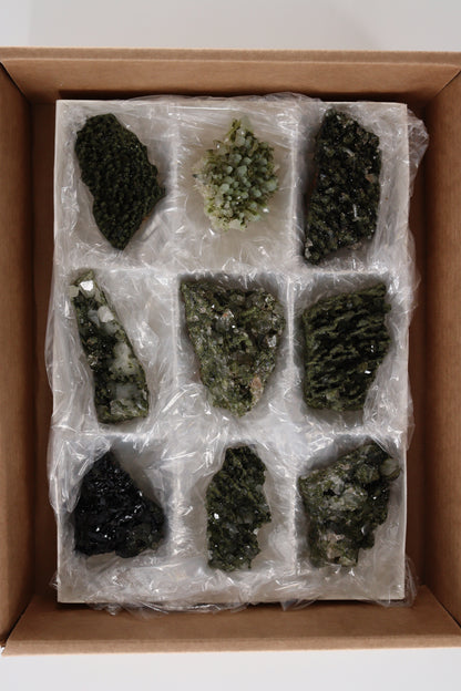 Epidote Flat - Expert Wholesale and Supplier of Wholesale Crystals & Bulk Gemstones, []