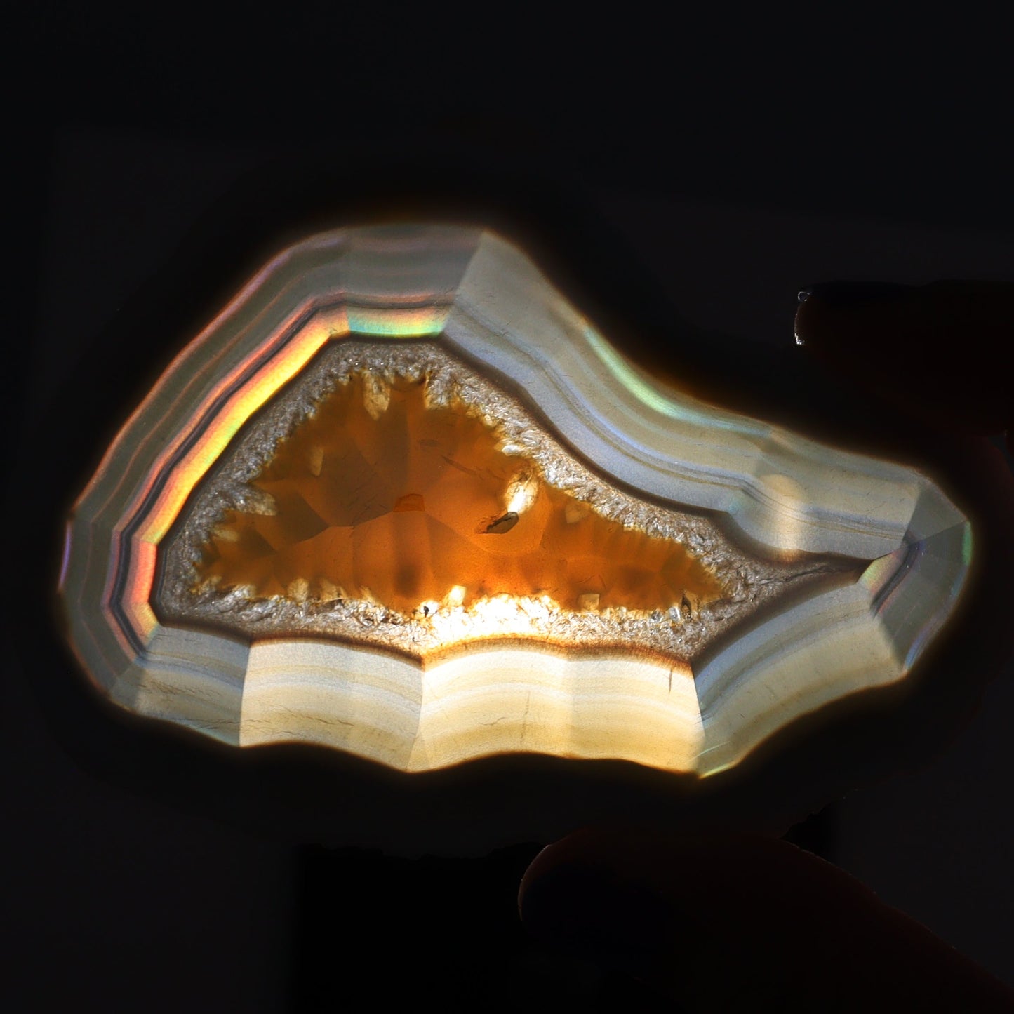 Iris Agate Slices Set of 6 - Expert Wholesale and Supplier of Wholesale Crystals & Bulk Gemstones, ["Agate","Iris Agate","Slices and Slabs"]