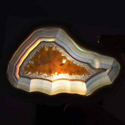 Iris Agate Slices Set of 6 - Expert Wholesale and Supplier of Wholesale Crystals & Bulk Gemstones, ["Agate","Iris Agate","Slices and Slabs"]