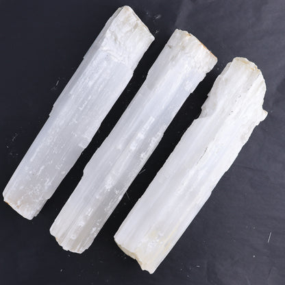 Selenite Logs Set of 3 - Expert Wholesale and Supplier of Wholesale Crystals & Bulk Gemstones, ["logs","selenite"]