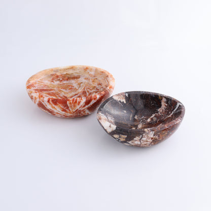Agate Bowls Set of 2 - Expert Wholesale and Supplier of Wholesale Crystals & Bulk Gemstones, ["Agate","Bowls"]
