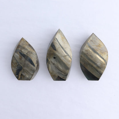 Pyrite Freeforms Set of 3
