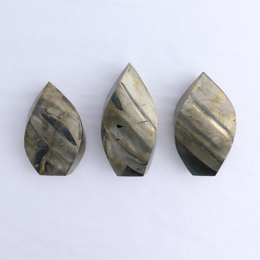 Pyrite Freeforms Set of 3