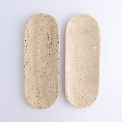 One Travertine Oval Dish - Expert Wholesale and Supplier of Wholesale Crystals & Bulk Gemstones, ["Catalog Onyx","Decorative Dish","Mexico","Travertine"]