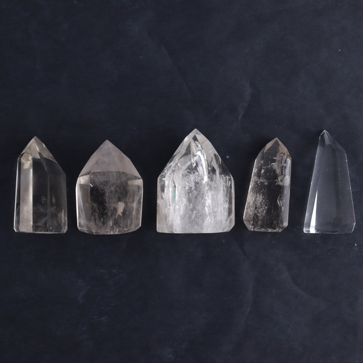 Quartz Mixed Set of 15 - Expert Wholesale and Supplier of Wholesale Crystals & Bulk Gemstones, ["Brazil","Clear Quartz","Quartz","Smoky Quartz"]