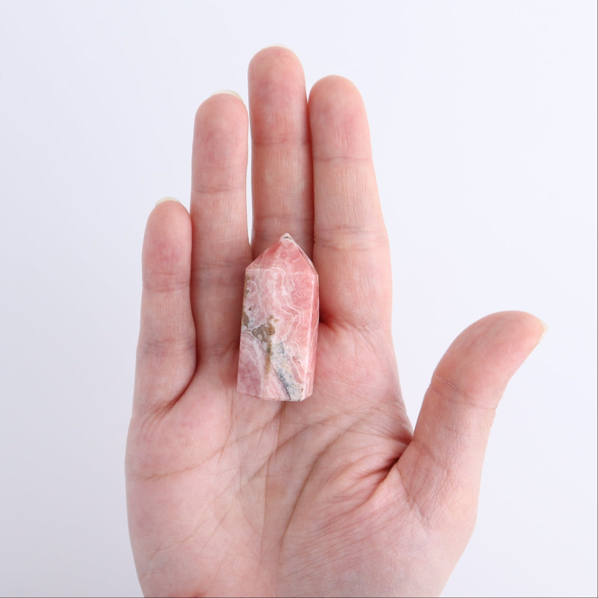 Rhodochrosite Towers Set of 7