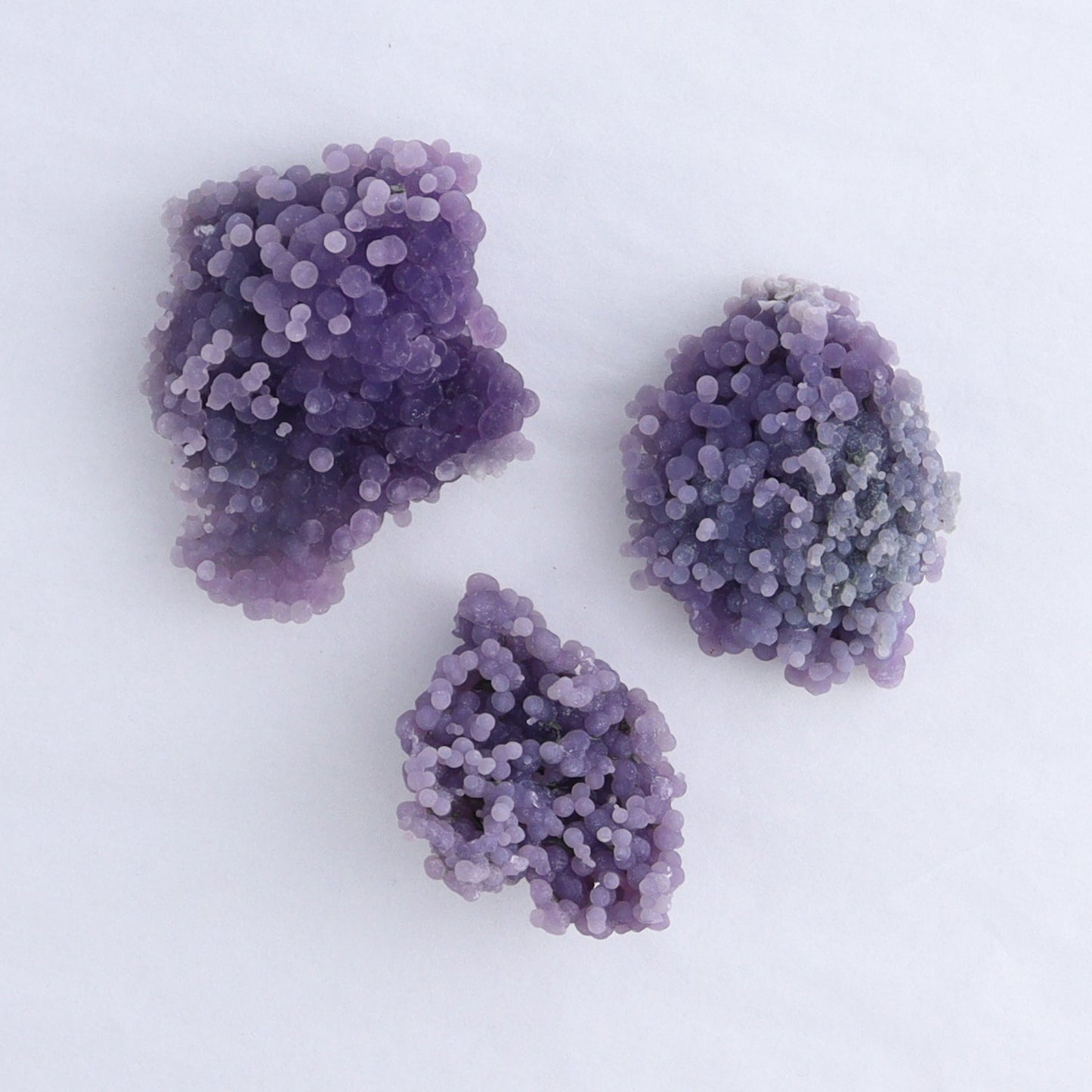 Grape Agate Cluster Set of 10 - Expert Wholesale and Supplier of Wholesale Crystals & Bulk Gemstones, ["Clusters","Grape agate","Indonesia"]