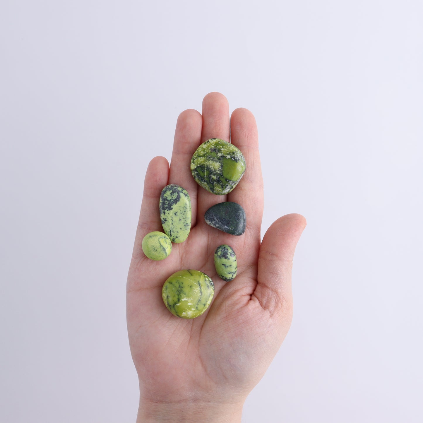 Serpentine Tumbles 500g Set - Expert Wholesale and Supplier of Wholesale Crystals & Bulk Gemstones, ["serpentine","tumbles"]