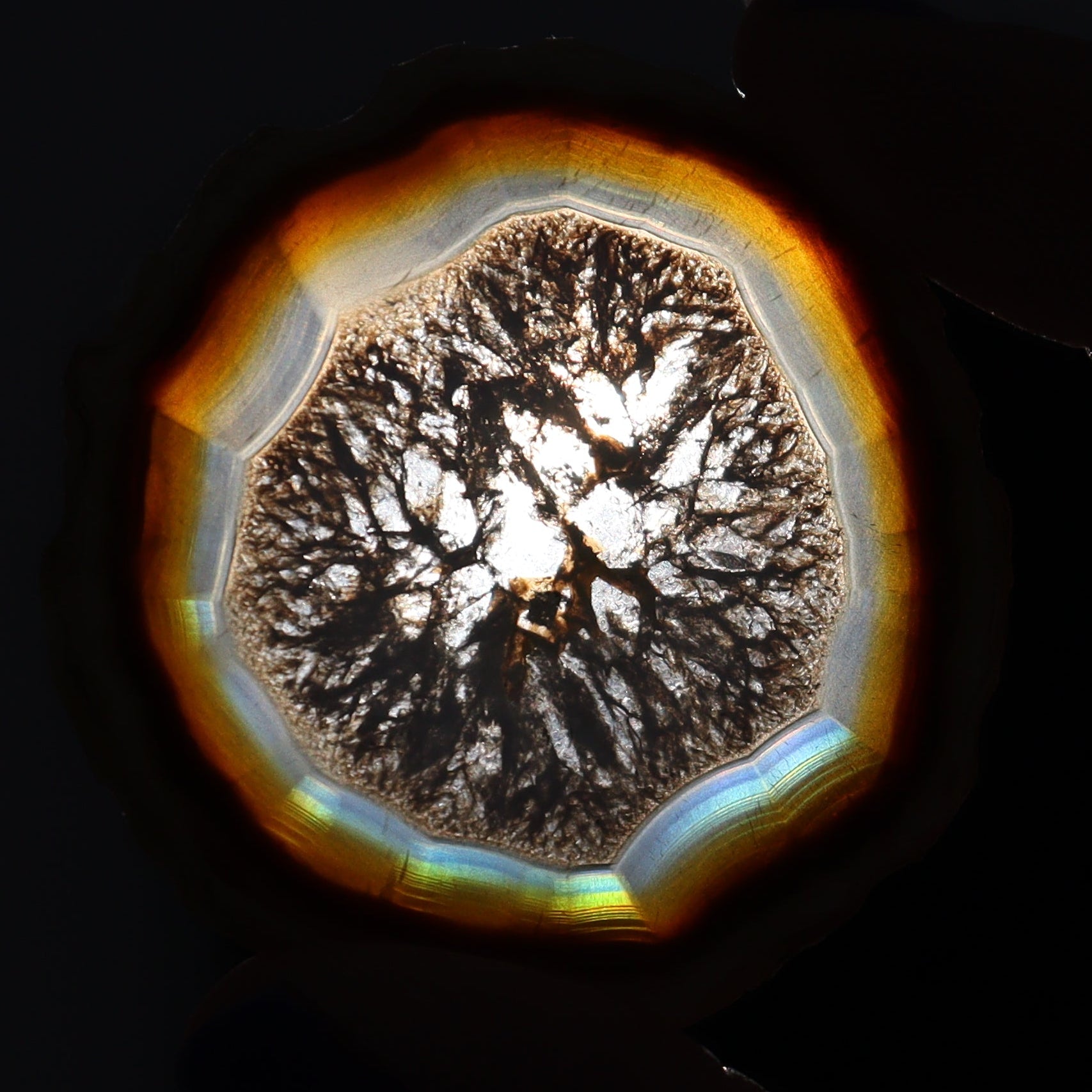 Iris Agate Slices Set of 6 - Expert Wholesale and Supplier of Wholesale Crystals & Bulk Gemstones, ["Agate","Iris Agate","Slices and Slabs"]