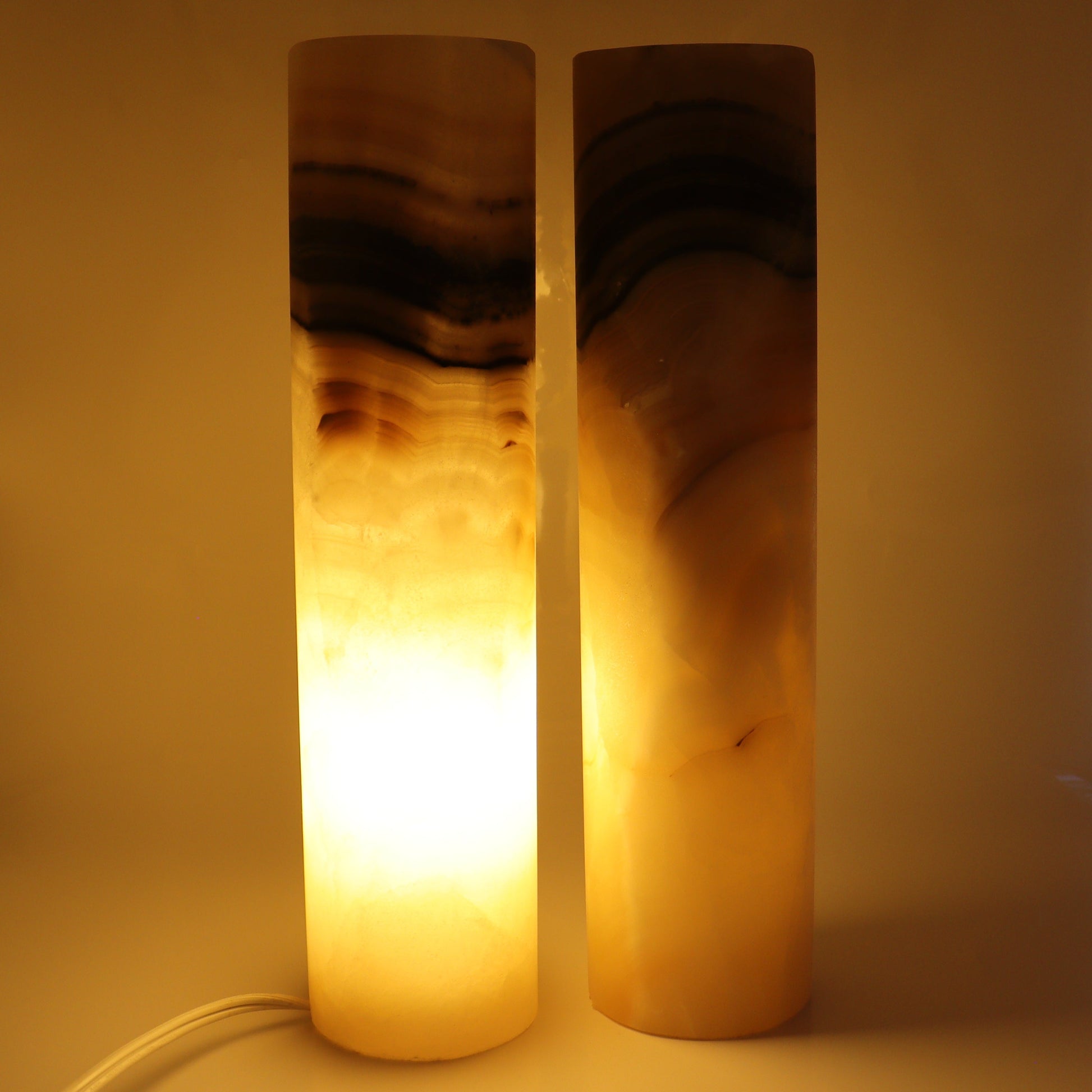 Onyx Lamps Set of 2 - Expert Wholesale and Supplier of Wholesale Crystals & Bulk Gemstones, ["Lamps","Mexico","onyx"]