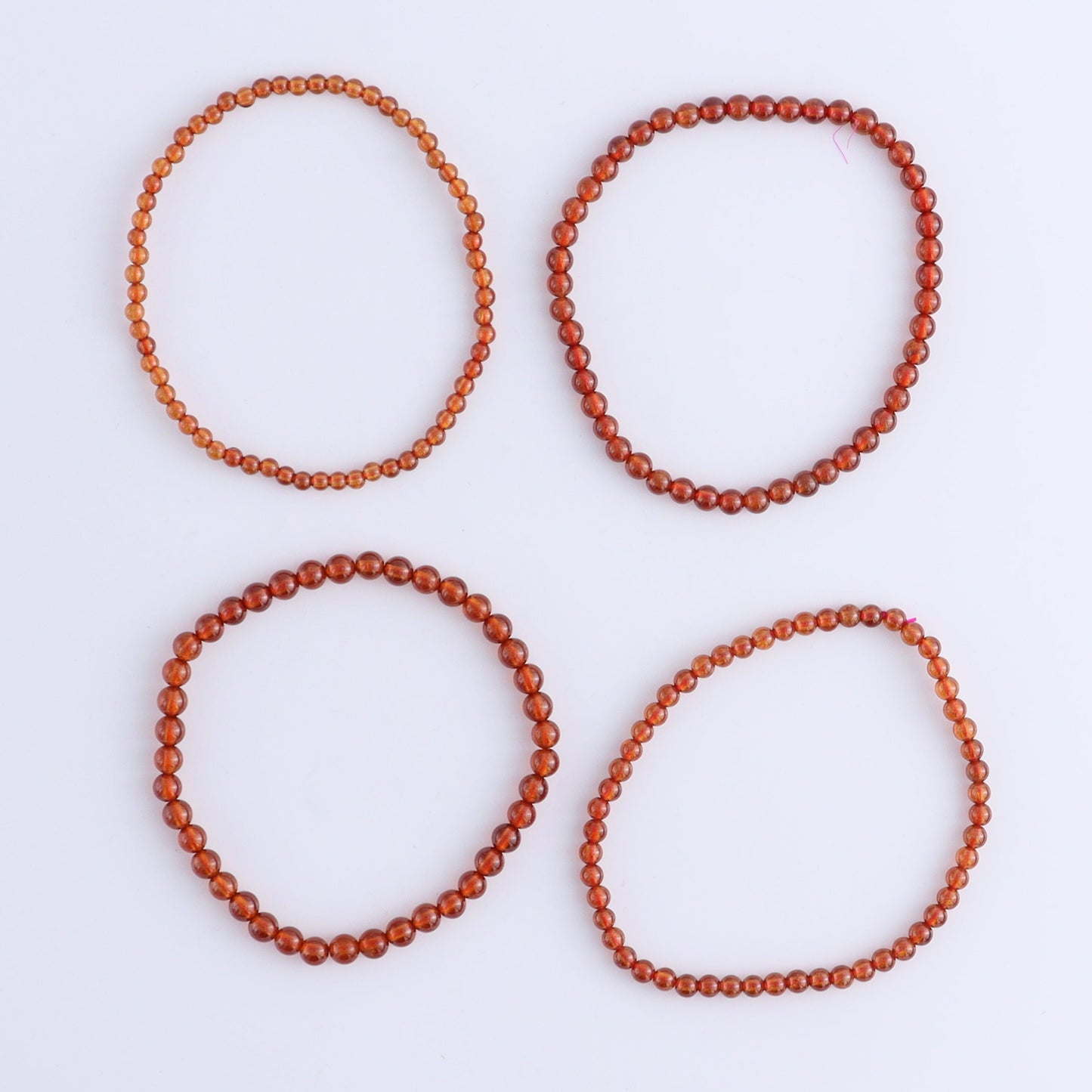 One Hessonite Garnet Bracelet