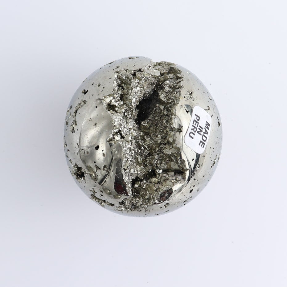 Pyrite Spheres Set of 4